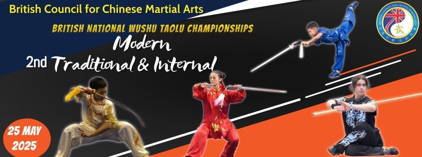 Banner 2025 2nd Traditional & Modern British National Wushu Taolu Championships